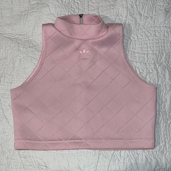 adidas Tops - Light pink Adidas cropped tank
